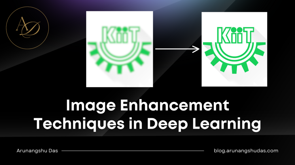 Image Enhancement Techniques in Deep Learning